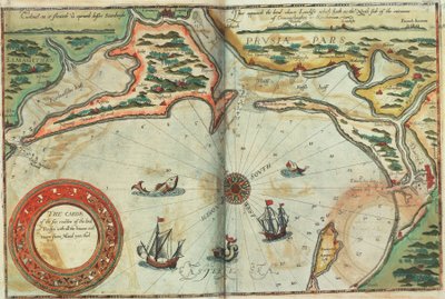 Coast of Prussia with all the havens and rivers from Memel to Heel by Lucas Janszoon Waghenaer