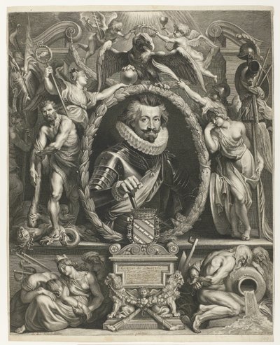 Portrait of Charles Bonaventure de Longueval, Count of Bucquoy by Lucas Vorsterman (I)