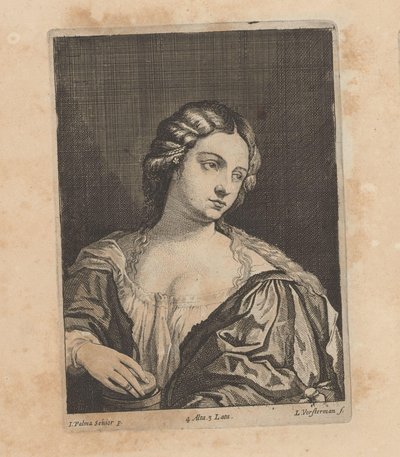 Portrait of a Young Woman (Violante) by Lucas Vorsterman (II)