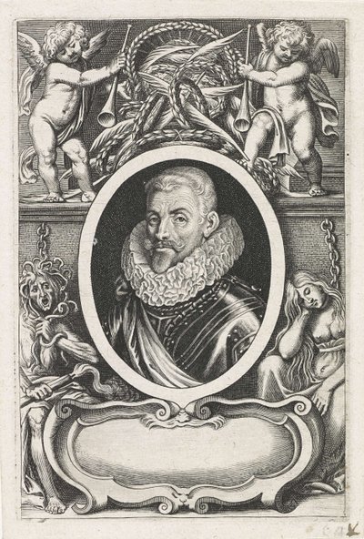 Portrait of Johann Tserclaes, Count of Tilly by Lucas Vorsterman the Elder