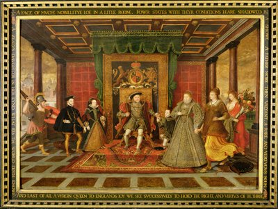 The Family of Henry VIII: An Allegory of the Tudor Succession by Lucas de Heere