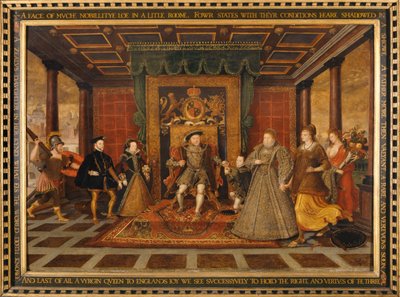 The Family of Henry VIII: An Allegory of the Tudor Succession, 1572 by Lucas de Heere