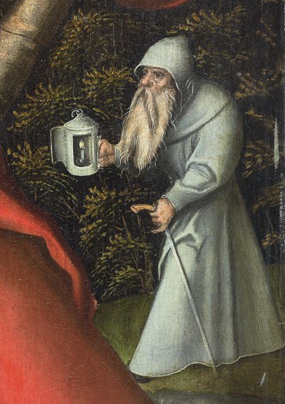 Saint Christopher Carrying the Christ Child by Lucas the Elder (workshop of) Cranach