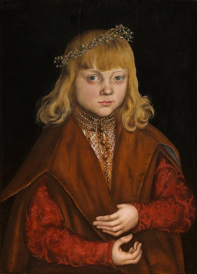 A Prince of Saxony by Lucas the Elder Cranach