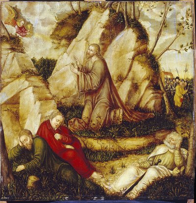 The Agony in the Garden by Lucas the Elder Cranach