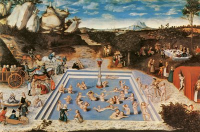 Fountain of Youth by Lucas the Elder Cranach