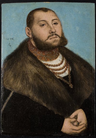 John Frederick I, Elector of Saxony by Lucas the Elder Cranach