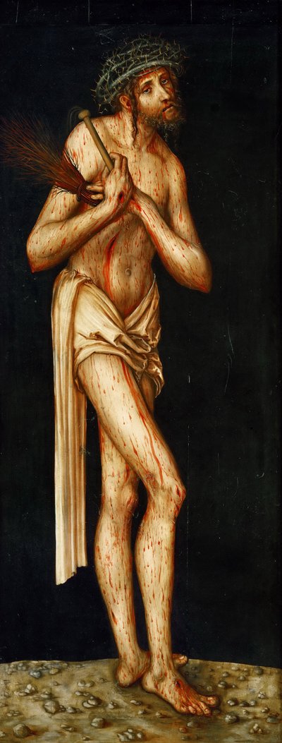 The Fall of Man: Christ as the Man of Sorrows by Lucas the Elder Cranach