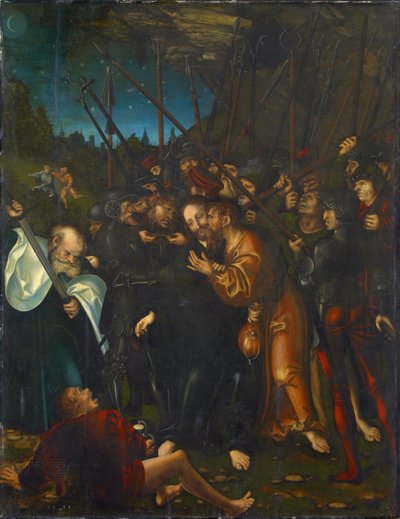 The Arrest of Christ by Lucas the Elder Cranach