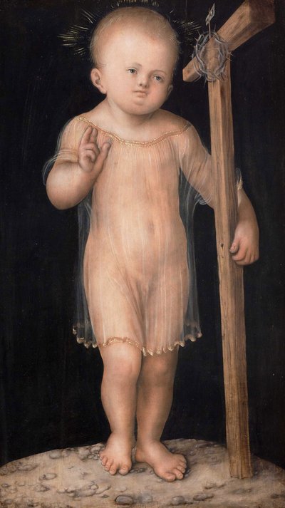 Christ Child Blessing by Lucas the Elder Cranach