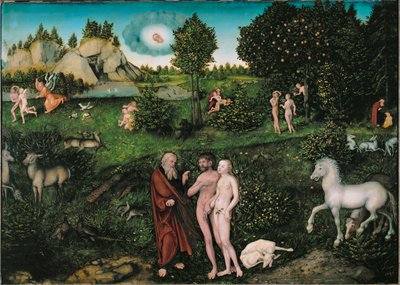 Paradise by Lucas the Elder Cranach