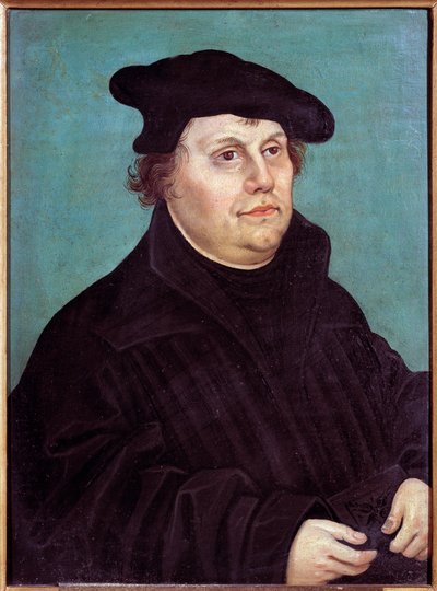 Portrait of Martin Luther by Lucas the Elder Cranach