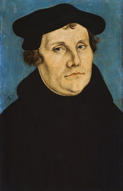 Portrait of Martin Luther by Lucas the Elder Cranach