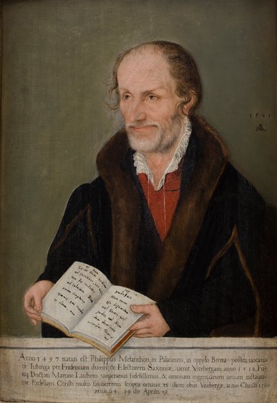 Portrait of Philip Melanchthon (1497–1560) by Lucas the Elder Cranach