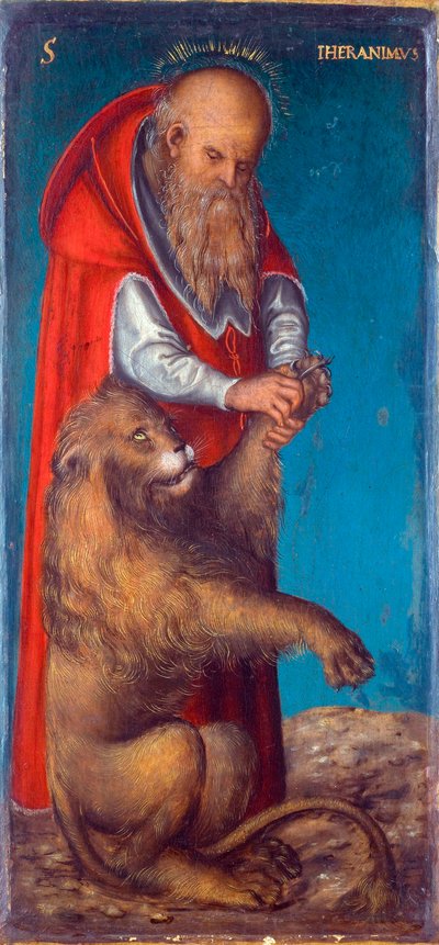 Saint Jerome by Lucas the Elder Cranach