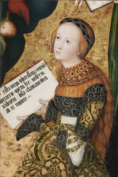 Saint Christina by Lucas the Elder Cranach