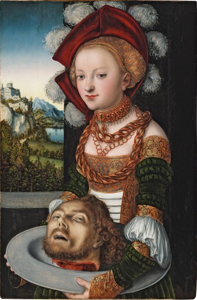 Salome with the Head of Saint John the Baptist by Lucas the Elder Cranach