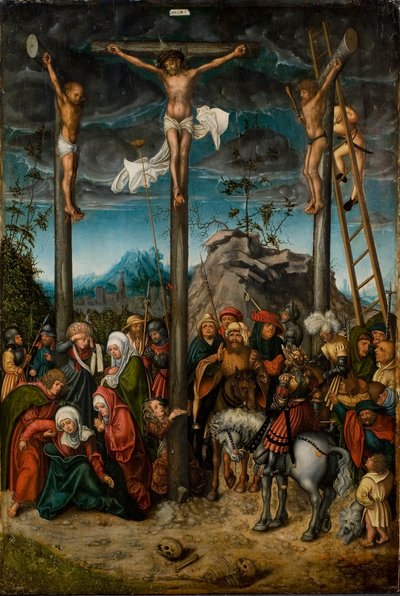 The Crucifixion, c. 1506-20 by Lucas the Elder Cranach