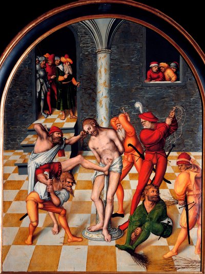 The Flogging of Christ by Lucas the Elder Cranach