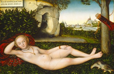 The Nymph of the Spring (after 1537) by Lucas the Elder Cranach