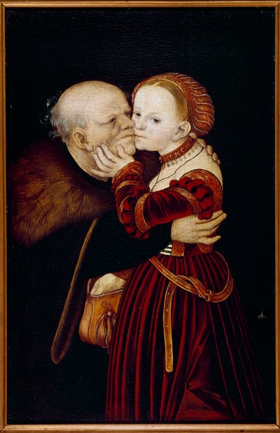 The Old Fool by Lucas the Elder Cranach