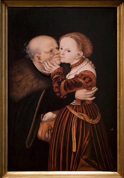 The Old Fool by Lucas the Elder Cranach