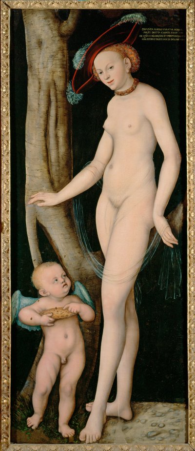 Venus and Amor by Lucas the Elder Cranach