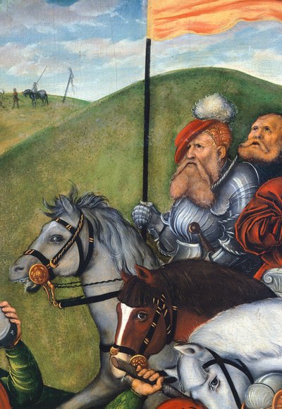 Way to Calvary (detail) by Lucas the Elder Cranach