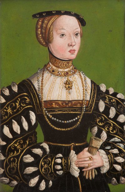 Elizabeth of Austria (1526–1545) by Lucas the Younger (school of) Cranach