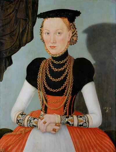 Female Portrait by Lucas the Younger Cranach