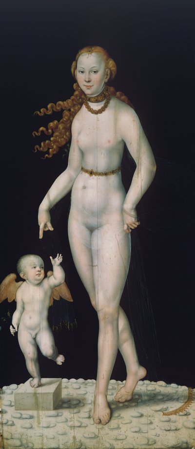 Venus and Cupid by Lucas the Younger Cranach