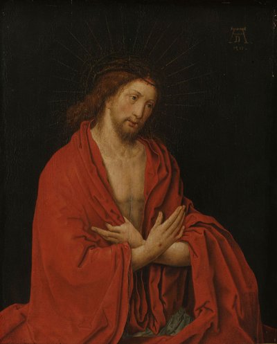 Christ with Crown of Thorns by Lucas van (after) Leyden