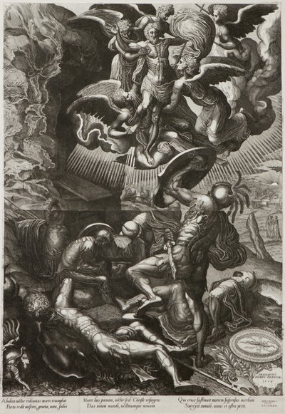 The Resurrection of Christ by Lucas van Doetechum