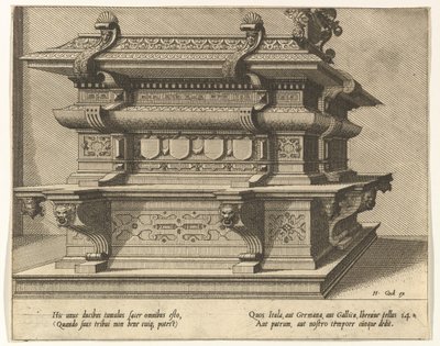 Cnotaphiorum 14, 1563. Creators: Johannes van Doetecum I, Lucas van Doetecum by Lucas van Doetecum