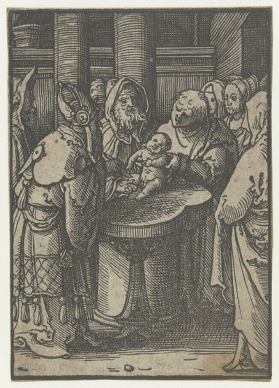 The Circumcision of Christ by Lucas van Leyden (attributed to)