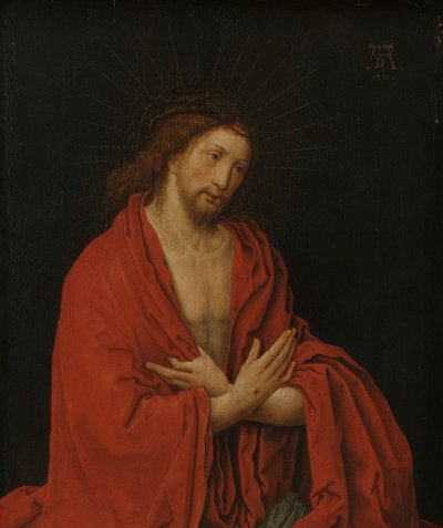 Christ with Crown of Thorns by Lucas van Leyden (copy after)