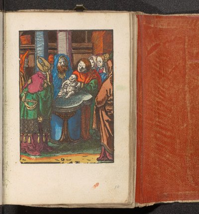 Circumcision of Christ (Stomme Passie) by Lucas van Leyden (workshop of)