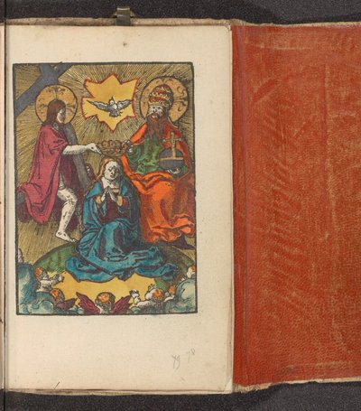 Coronation of Mary by Lucas van Leyden (workshop of)
