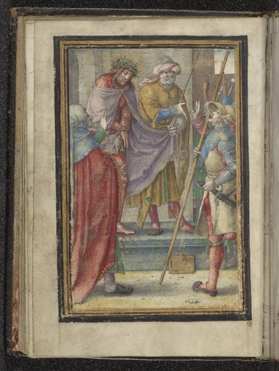 Christ Shown to the People (Ecce Homo), Passion of Christ by Lucas van Leyden