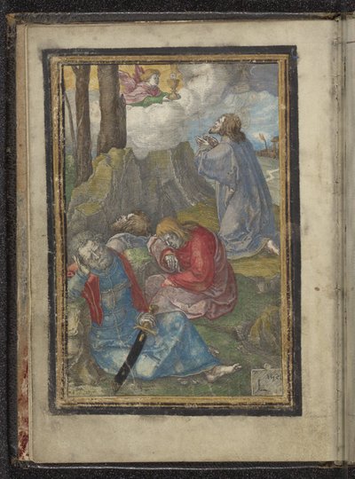 Christ in the Garden of Gethsemane Passion of Christ by Lucas van Leyden