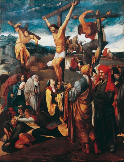 Crucifixion by Lucas van Leyden