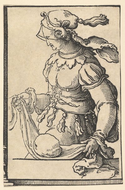 Cumean Sibyl, from the Series of Sibyls, ca. 1530 by Lucas van Leyden