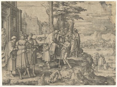 The Return of the Prodigal Son by Lucas van Leyden