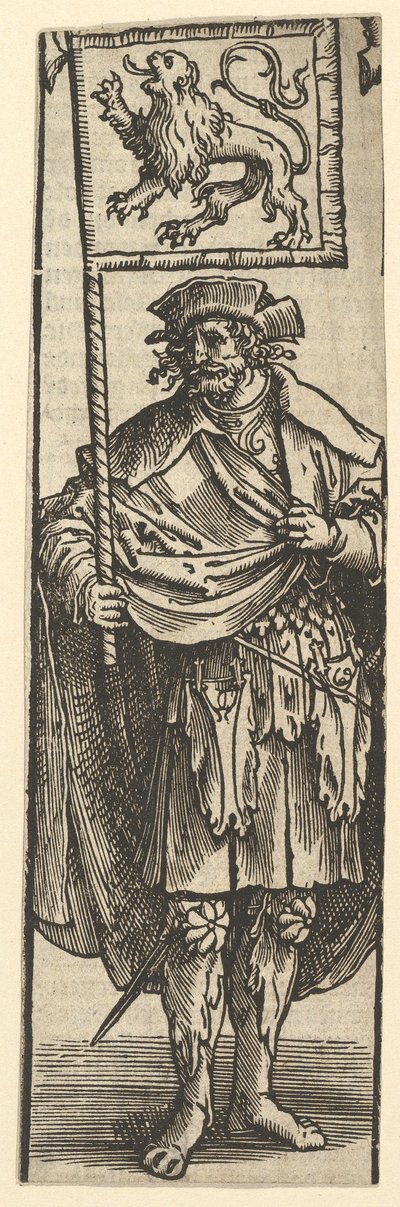 Dirk First Count of Holland, 1517 by Lucas van Leyden