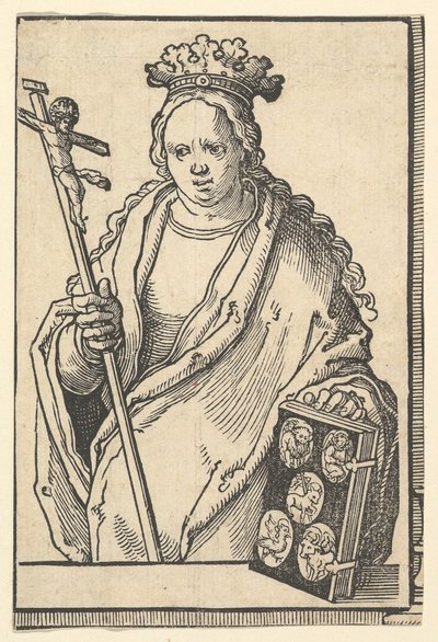 Ecclesia Christi Faith, from the Series of Sibyls by Lucas van Leyden