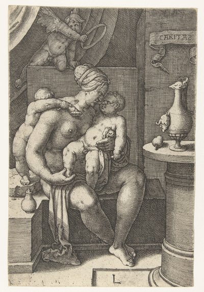 Love (Caritas) by Lucas van Leyden