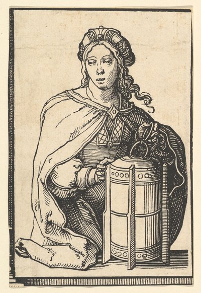 Persian Sibyl (from the series of Sibyls) by Lucas van Leyden