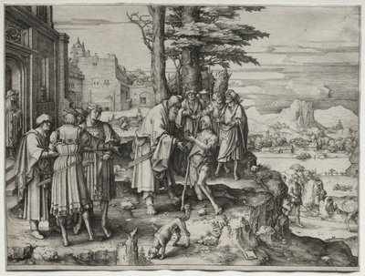 Return of the Prodigal Son by Lucas van Leyden