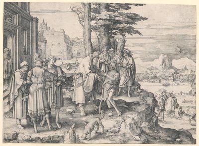 Return of the Prodigal Son by Lucas van Leyden