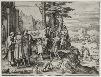 Return of the Prodigal Son by Lucas van Leyden